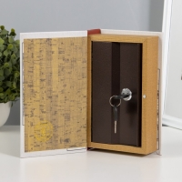 Сейф-книга дерево, кожзам "Городские улицы" 21х13х5 см Сейф-книга дерево, кожзам "Городские улицы" 21х13х5 см