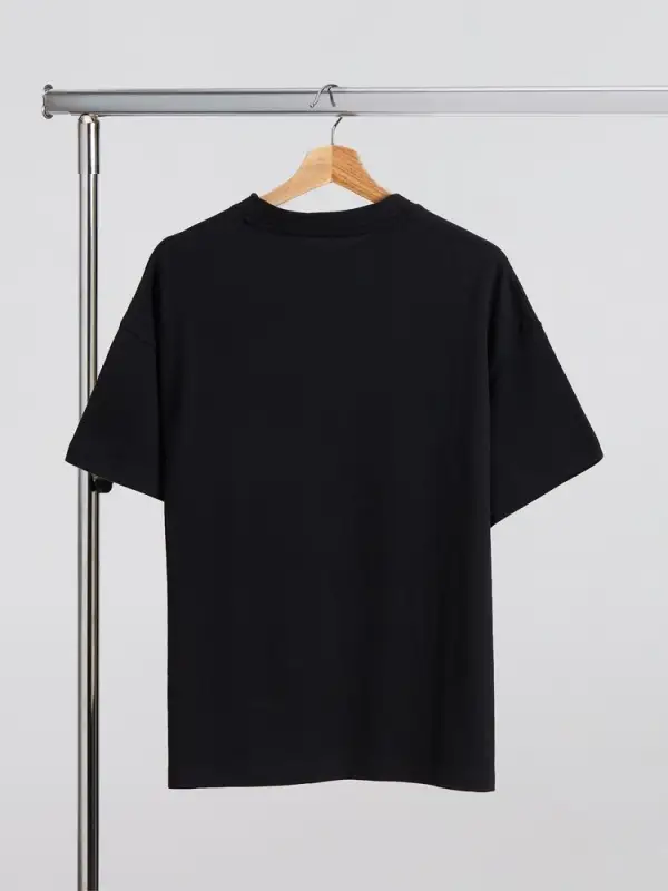 Футболка оверсайз унисекс Sinkopa, черная, размер XS/S