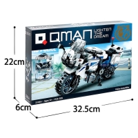 Конструктор Спецназ &laquo;Мотоцикл&raquo;, 395 деталей