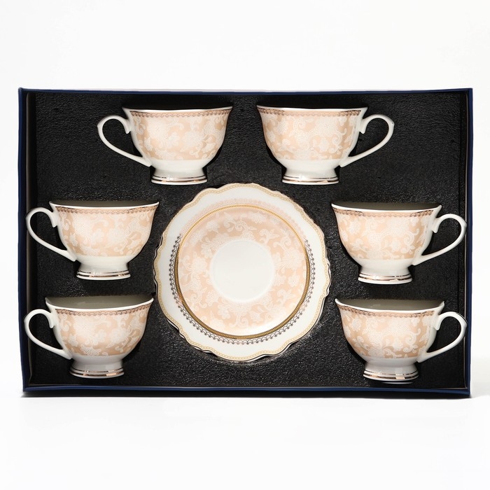 Сервиз фарфоровый чайный, 12 предметов