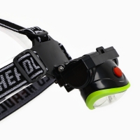 Фонарь налобный аккумуляторный, 5Вт, 1200 мАч, 120 лм, 2 режима, лазер, 5 х 6.5 см, зеленый Фонарь налобный аккумуляторный, 5Вт, 1200 мАч, 120 лм, 2 режима, лазер, 5 х 6.5 см, зеленый