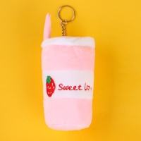 Мягкая игрушка-брелок &laquo;Десерт&raquo;, с клубникой, 12 см