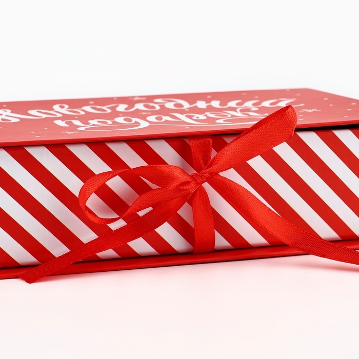 Коробка‒книга &laquo;Новогодний подарок&raquo;, 20 х 12.5 х 5 см, Новый год