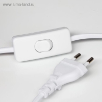 Лампа настольная 032004 1хЕ14 15Вт светло-бирюзовый d=18 см, h=28,5 см RISALUX