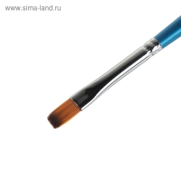 Кисть синтетика, плоская №7, "Гамма" Кисть синтетика, плоская №7, "Гамма"