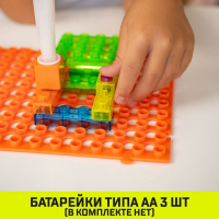 Конструктор блочный-электронный «В мире электроники», 59 схем, 19 деталей Конструктор блочный-электронный «В мире электроники», 59 схем, 19 деталей