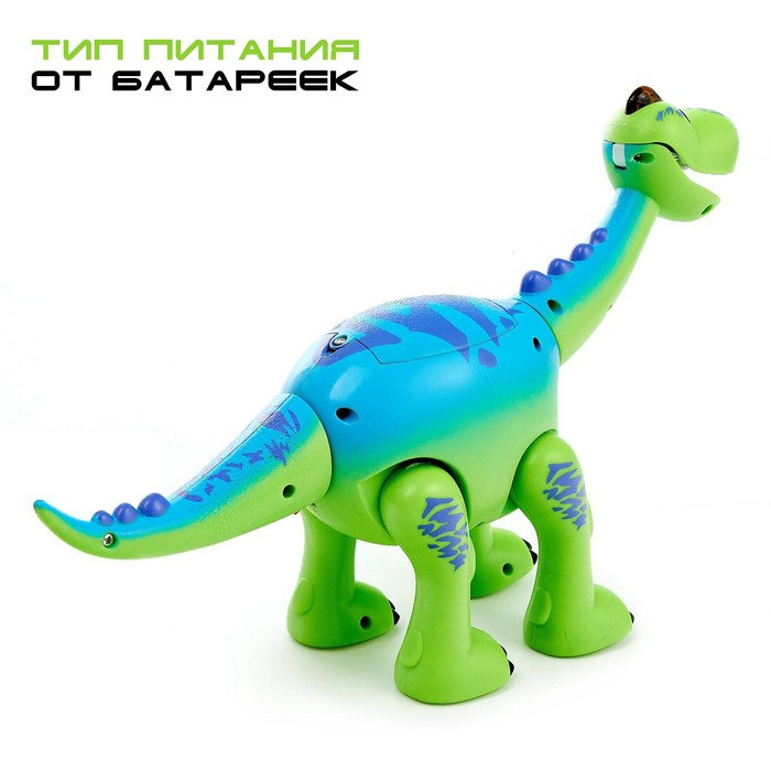 Динозавр радиоуправляемый «Майк», световые и звуковые эффекты, работает от батареек Динозавр радиоуправляемый «Майк», световые и звуковые эффекты, работает от батареек