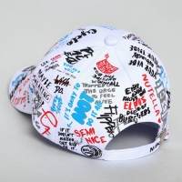 Кепка женская &laquo;Граффити&raquo;, цвета МИКС, р-р 56