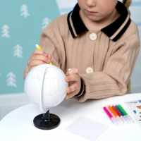 Обучающий набор «Глобус-раскраска», изучаем достопримечательности Обучающий набор «Глобус-раскраска», изучаем достопримечательности