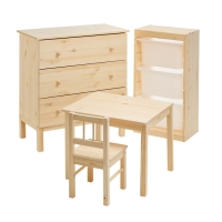 Полка для обуви BUNDIS 3, 79х27х49, Массив сосны