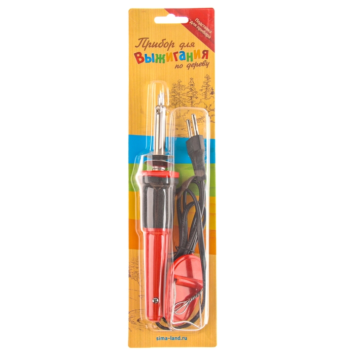 Выжигательный аппарат по дереву, с подставкой, без насадок Выжигательный аппарат по дереву, с подставкой, без насадок