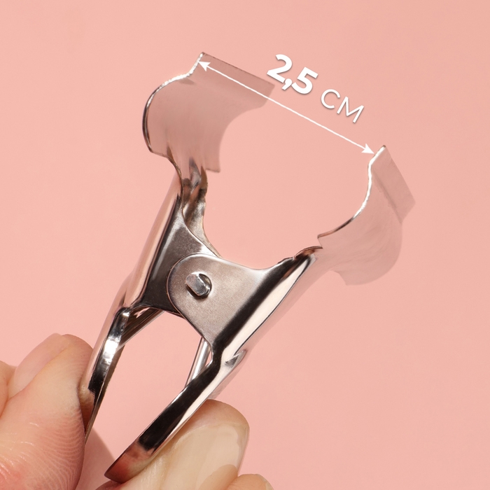 Зажимы для кроя, 5,2 см, 5 шт, цвет серебряный Зажимы для кроя, 5,2 см, 5 шт, цвет серебряный