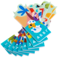 Мягкий пазл для малышей &laquo;Алфавит: Динозавры&raquo;, 9 деталей, Крошка Я