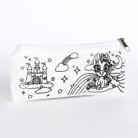 Набор для творчества: Пенал раскраска &laquo;Единорог&raquo;, фломастеры 6 цветов