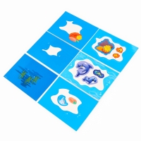 Объемная аппликация «Морские животные», набор для творчества Объемная аппликация «Морские животные», набор для творчества