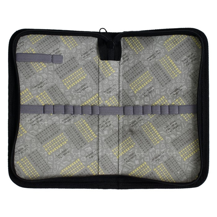 Пенал 1 секция 115 х 205 х 30 мм, Calligrata Пенал 1 секция 115 х 205 х 30 мм, Calligrata "Пиксели", ламинированный картон