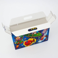 Новый год. Подарочная коробка Новогодняя Портфель широкий "Космос" с игрой и анимацией 31 х 8,5 х 20,3 см. Новый год. Подарочная коробка Новогодняя Портфель широкий "Космос" с игрой и анимацией 31 х 8,5 х 20,3 см.