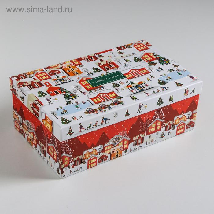 Набор подарочных коробок 10 в 1 &laquo;Новогодние истории&raquo;, 12 х 7 х 4 - 32.5 х 20 х 12.5 см, Новый год