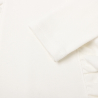 Джемпер для девочки школьный, цвет молочный, рост 116 см