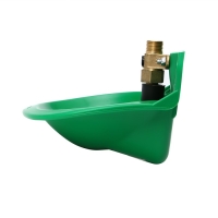 Поилка чашечная для КРС, свиней, коз, 17 × 18 × 7 см, пластик, зелёная, Greengo Поилка чашечная для КРС, свиней, коз, 17 × 18 × 7 см, пластик, зелёная, Greengo