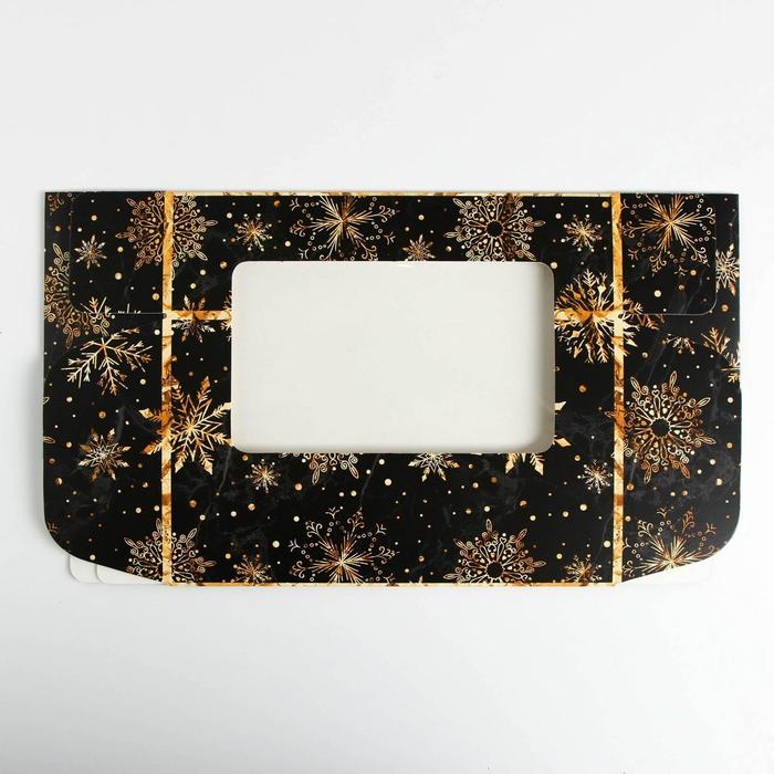 Коробка для эклеров с вкладышами «Пусть сбудутся желания», 25,2 х 15 х 7 см, Новый год Коробка для эклеров с вкладышами «Пусть сбудутся желания», 25,2 х 15 х 7 см, Новый год