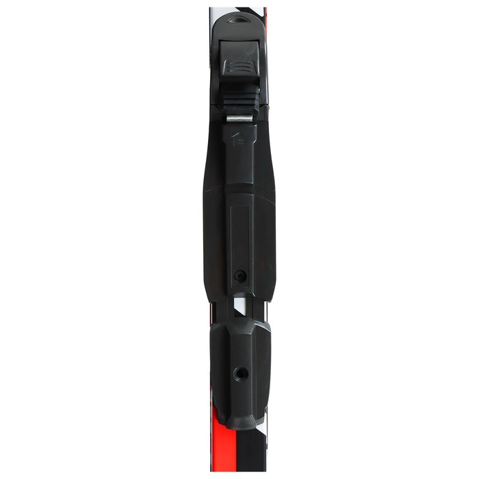 Комплект лыжный: пластиковые лыжи 185 см с насечкой, стеклопластиковые палки 145 см, крепления SNS, цвета МИКС Комплект лыжный: пластиковые лыжи 185 см с насечкой, стеклопластиковые палки 145 см, крепления SNS, цвета МИКС