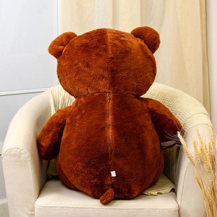 Мягкая игрушка «Медведь» с красным бантиком, 90 см Мягкая игрушка «Медведь» с красным бантиком, 90 см