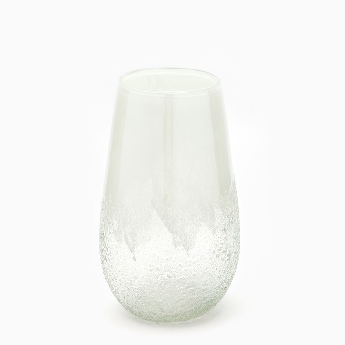 Ваза для цветов &laquo;Нежность&raquo; из цветного стекла 30,5&times;17,5&times;17,5 см