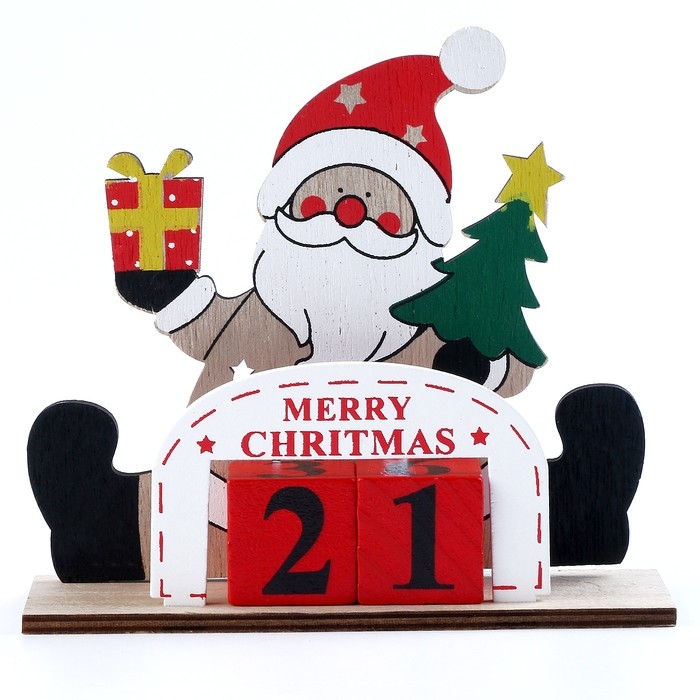 Вечный календарь &laquo;С Новым годом!&raquo;, 15 см, МИКС