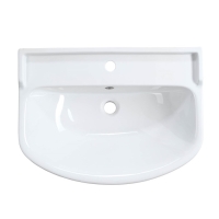 Комплект мебели для ванной комнаты "Этно 60/3": тумба с раковиной + зеркало-шкаф