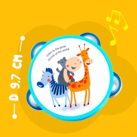 Набор музыкальных инструментов &laquo;Зверята&raquo;, 3 предмета