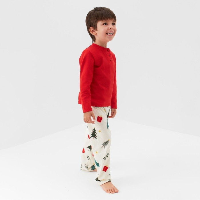 Пижама детская KAFTAN Christmas tree, р.28 (86-92 см)
