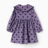 Платье детское вельветовое KAFTAN "Горошек" р.30 (98-104 см) Платье детское вельветовое KAFTAN "Горошек" р.30 (98-104 см)