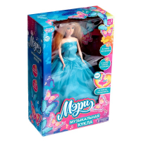 Музыкальная кукла «Мери» в голубом платье, поёт, танцует, рассказывает стихи и сказки, управляется с пульта Музыкальная кукла «Мери» в голубом платье, поёт, танцует, рассказывает стихи и сказки, управляется с пульта