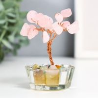 Сувенир "Денежное дерево в стекле" 18 камней 8,5х5х5 см Сувенир "Денежное дерево в стекле" 18 камней 8,5х5х5 см