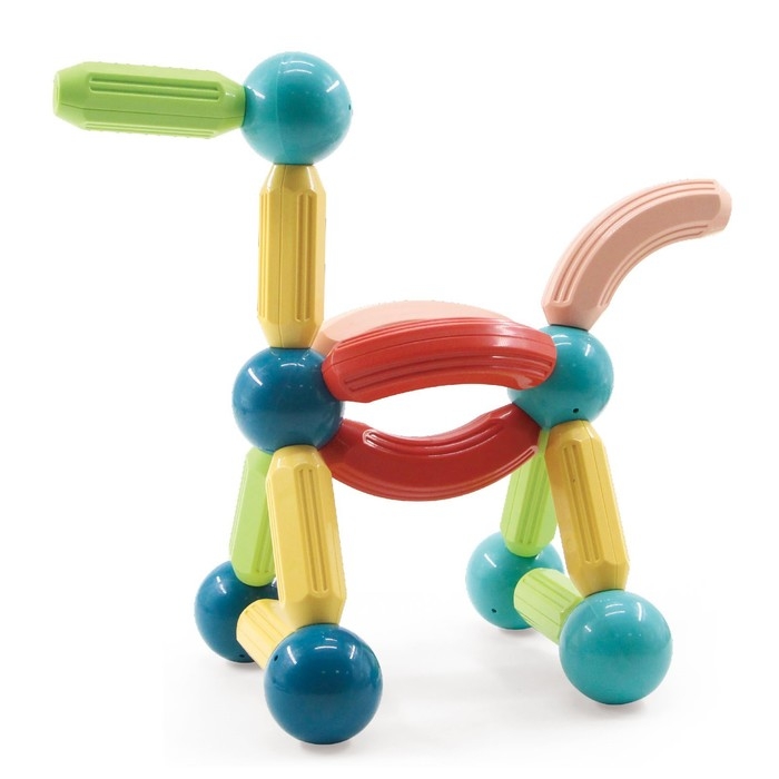 Конструктор магнитный для малышей &laquo;Магические палочки&raquo;, 25 деталей