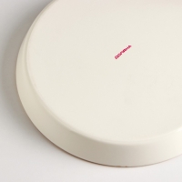 Форма для запекания из фарфора Доляна Organic Gold, 1 л, d=24,5 см, цвет белый Форма для запекания из фарфора Доляна Organic Gold, 1 л, d=24,5 см, цвет белый