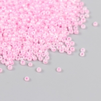 Бисер стекло 12/0 "Холодный розовый" перламутр 450 гр