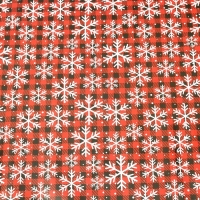 Новый год. Бумага упаковочная глянцевая "Снегопад", 70 х 100 см, 1 лист