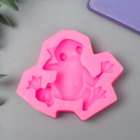 Молд силикон "Лягушка" 2х8,5х7 см Молд силикон "Лягушка" 2х8,5х7 см