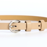 Ремень жен 01-01-02-01 Июнь14, 1,1*0,3*110 см, пряжка металл, 1 прокол, бежевый Ремень жен 01-01-02-01 Июнь14, 1,1*0,3*110 см, пряжка металл, 1 прокол, бежевый