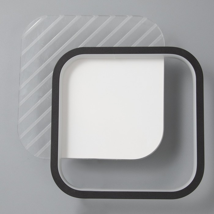 Бра Бра "Двойной квадрат" LED 22Вт 3000/4000К белый 30х23х5 см