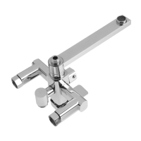 Смеситель для ванны ZEIN Z2078CR, на штангу, душевой набор, картридж 35 мм, латунь, хром Смеситель для ванны ZEIN Z2078CR, на штангу, душевой набор, картридж 35 мм, латунь, хром