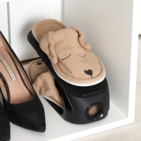 Подставка для хранения обуви, 28×10×14 см, цвет чёрный Подставка для хранения обуви, 28×10×14 см, цвет чёрный