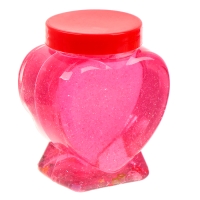 Лизун - слайм &laquo;Сердечко&raquo;, цвета МИКС