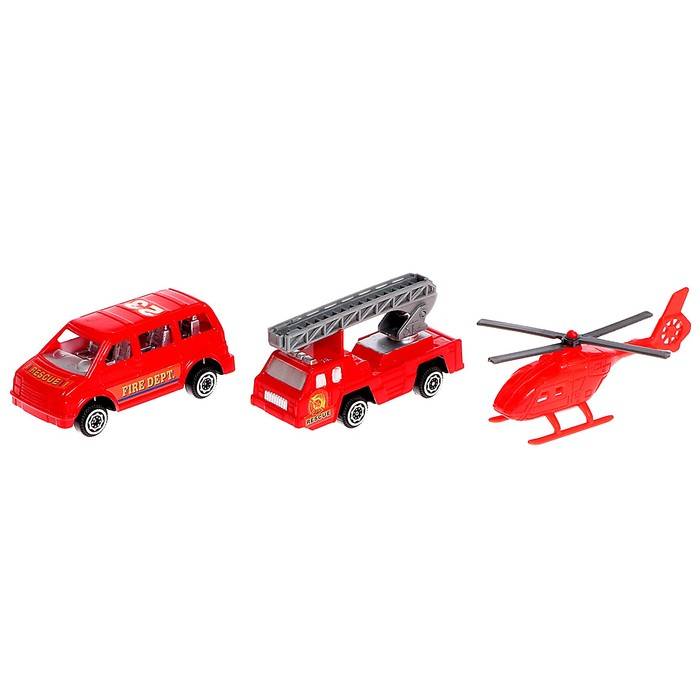 Игровой набор &laquo;Служба спасения 911&raquo;, 2 уровня, вертолетная площадка