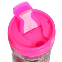 Термостакан &laquo;Радость внутри&raquo;, с игрушкой, ярко-розовый, 250 мл