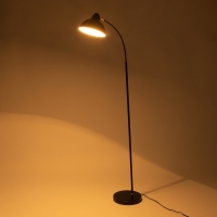 Торшер Rebecca 1х40Вт Е27 черный/золото 20х24х155см