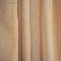 Штора-тюль Witerra Лен 200х275см, какао, пэ100%