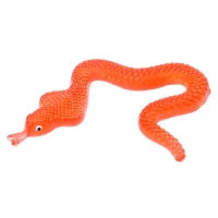 Новый год! Игрушка-антистресс &laquo;Змейка&raquo;, липучка, на блистере